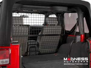 Jeep Wrangler JK Unlimited Pet barrier by Bestop - Satin Black - 2007-2015